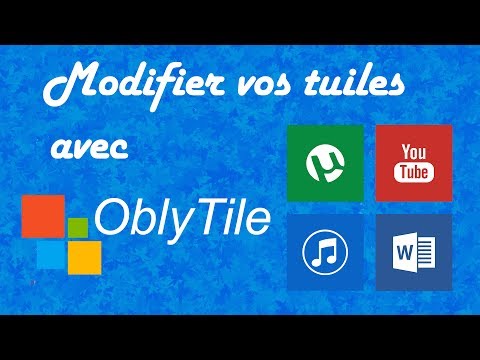 comment modifier les tuiles de windows 8