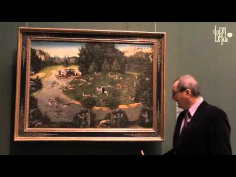 Lucas Cranach der Ältere- Hirschjagd des Kurfürsten Friedrich des Weisen