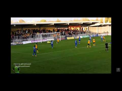 Sam McLintock goal for Boston United v Spalding United