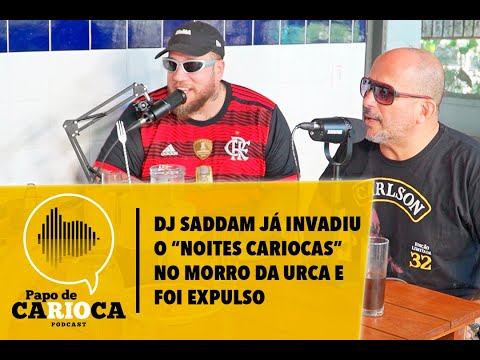 Corte PAPO DE CARIOCA - DJ Saddam já invadiu o "Noites Cariocas" no Morro da Urca e foi expulso