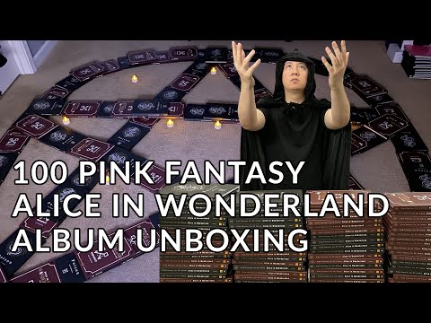 100 Pink Fantasy - Alice in Wonderland Unboxing