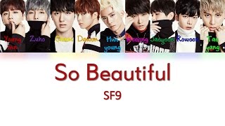 SF9 - 너와 함께라면 (So Beautiful) [HAN|ROM|ENG Color Coded Lyrics]