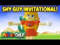 Shy Guy International With Princess Peach Mario Golf 64 N64