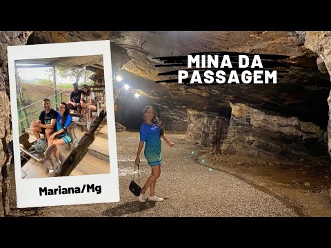 MINA DA PASSAGEM: Conheça a maior mina de ouro do mundo - Mariana/MG