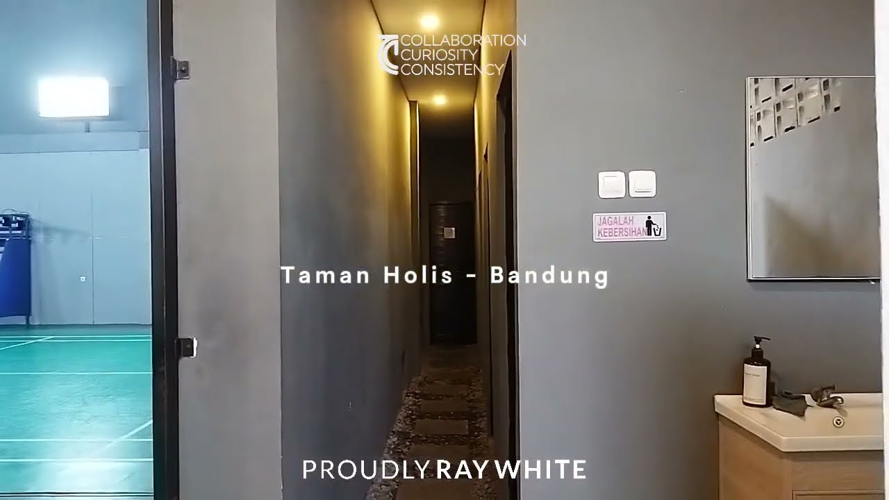 For Sale GOR Private Badminton Renovated Taman Holis Indah