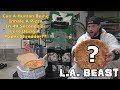 Can A Human Being Inhale A Dominos Pizza In 49 Seconds Or Less Using A Paper Shredder L A BEAST