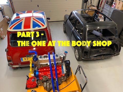 Classic Mini Culture Part 3 -The one at the body shop