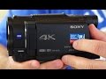 Цифровая видеокамера SONY Handycam FDR-AX33 Black FDRAX33B.CEL - видео