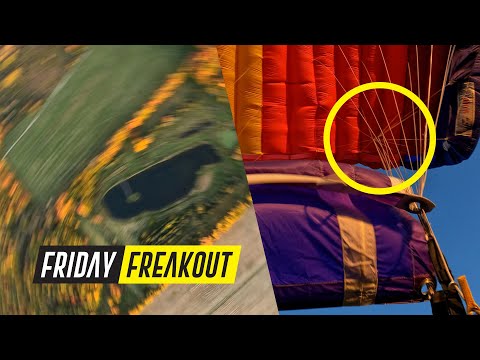 Friday Freakout: Skydiver's Tension Knot Malfunction + Low Cutaway
