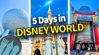 The ULTIMATE 5 Day Disney World Trip Itinerary