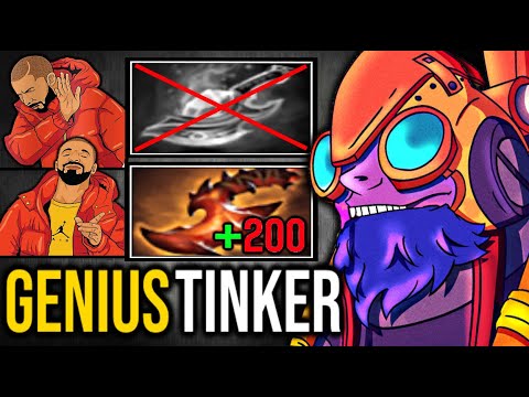Overwhelming BLINK for Tinker Absolutely BROKEN! MasterTier Play Style Dota 2 7.28c Tinker Gameplay.