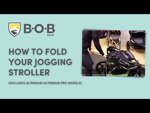 2nd YouTube video about how to fold bob stroller