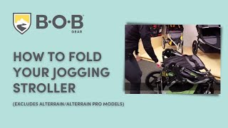 How To Fold Your Jogging Stroller (select models)