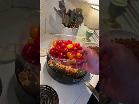 Eggplant Sausage Pasta 
