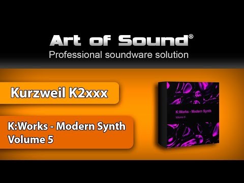 Kurzweil K2661/2600/2500 K:Works - Modern Synth - Volume 5 (Art of Sound Czech Republic)
