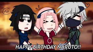 ✨Naruto's birthday Special🫶✨|| mini movie || Narusasu🫶 ||