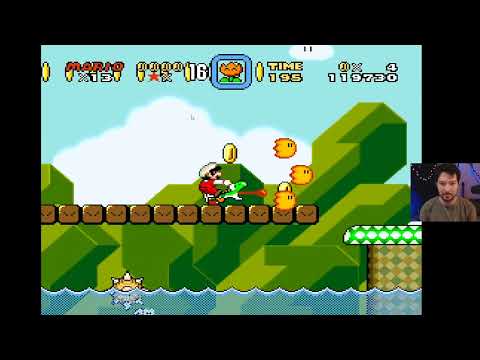 daniel wayne plays Super Mario World - part 1
