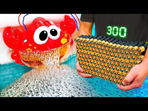 УВЕЛИЧИЛИ МОЩНОСТЬ ВОДНЫХ ИГРУШЕК В 10 РАЗ!)