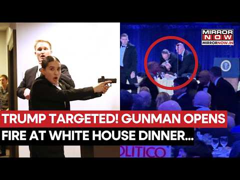TRUMP ATTACKED! Gunman Opens Fire At White House Correspondents Dinner, Secret Service Responds
