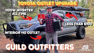 I Installed This 110V Outlet Kit in My Tacoma – Here’s What Happened | Guild Outfitters Toyota Kit