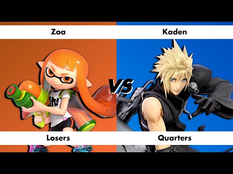 SSBU Spring Knoxville Arcadian! Loser's Quarters: Zoa (Inkling) vs Kaden (Cloud)