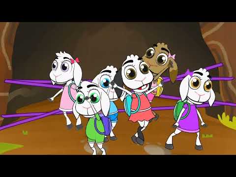 4 Contos do Lobo mau | Os 7 Cabritinhos + Os 3 Coelinhos + Julgamento da Floresta +  Festa Surpresa