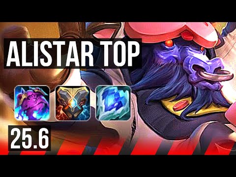 ALISTAR vs VOLIBEAR (TOP) | 7k comeback | KR Master | 25.6