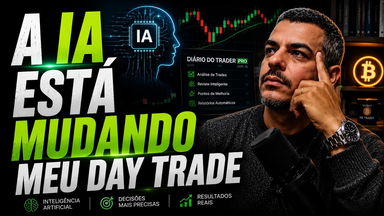 MEU Day TRADE Agora TEM IA - Ttrader Saia na Frente Usando IA