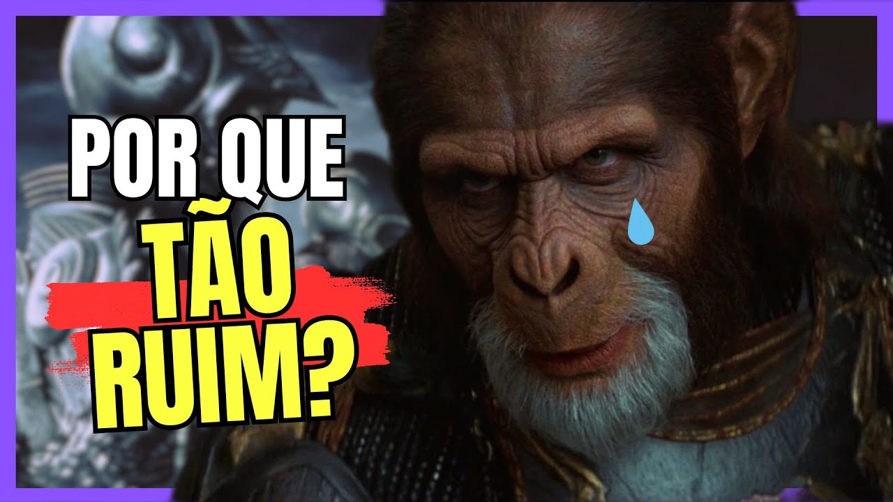 PLANETA DOS MACACOS do TIM BURTON | É tão ruim assim?