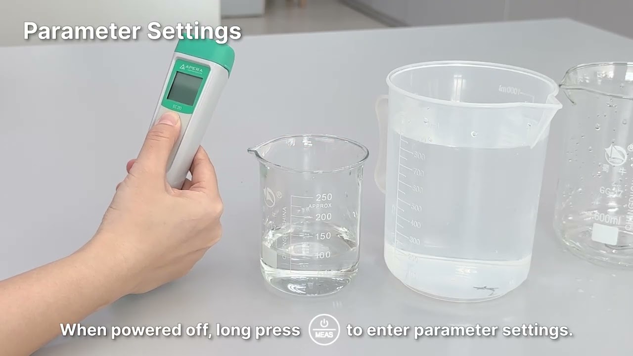 Apera Instruments EC20 Conductivity Tester Tutorial