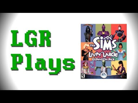 LGR Plays - The Sims Livin' Large