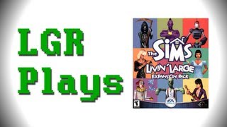 LGR Plays - The Sims Livin' Large