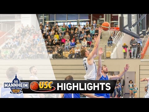 SG Mannheim vs USC Heidelberg / GAME HIGHLIGHTS / 22. SEP 2017
