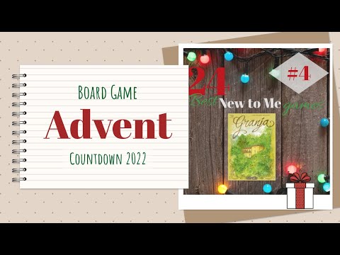 Board Game Advent Countdown | #4 La Granja