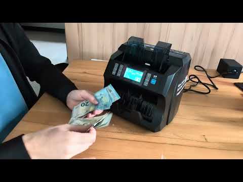 ZZap NC25 banknote counter and counterfeit detector, very fast counting of banknotes