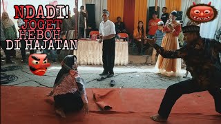 Download lagu HEBOH!! DIJOGETIN CEWE DI HAJATAN BERUJUNG KESURUPAN [NDADI] KIDUNG WAHYU KOLOSEBO mp3