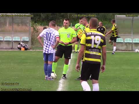 Skrót meczu: KS Żupawa - Stal Gorzyce || 1/16 Pucharu Polski || 06.08.2023