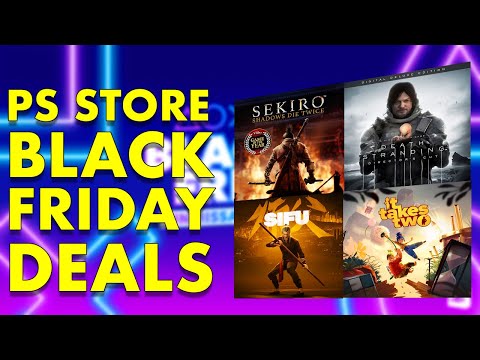 Top 20 Games On Sale From The Playstation Store For Black Friday 2022!