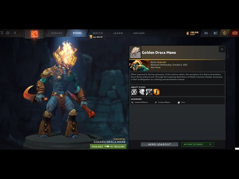 HUSKAR NEW IMMORTAL? Golden Draca Mane