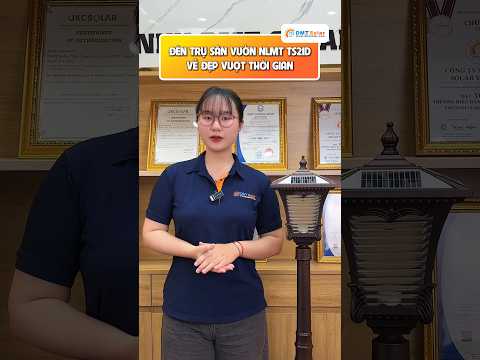 Đèn trụ sân vườn năng lượng mặt trời biệt thự TS21D