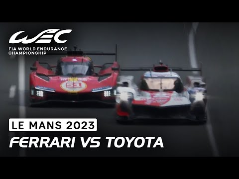 フェラーリ VS トヨタ WEC 第4戦 ル・マン24時間レース 動画