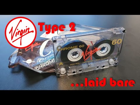 Virgin "Chrome" Type 2 Cassette - Unwrapped!