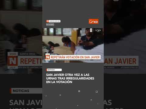 San Javier otra vez a las urnas tras irregularidades en la votación