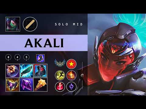 Akali Mid vs Taliyah - VN Challenger Patch 26.03