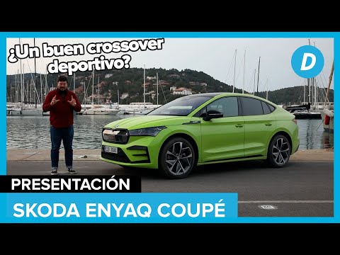 Probamos el PRIMER RS ELÉCTRICO de Skoda, el Enyaq Coupé 2022 | Primera prueba | Diariomotor