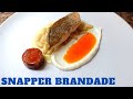 Rustic Red Snapper, Creamy Brandade and Coco (White beans)