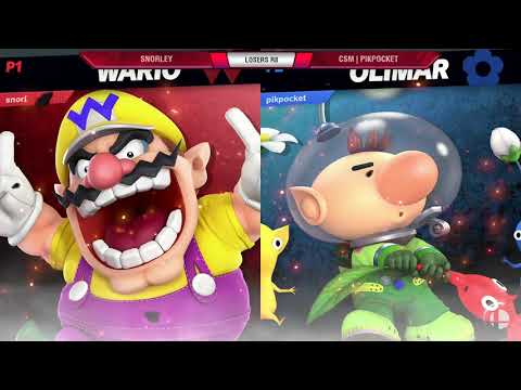 VS Weekly 8/15/19 - Losers Eighths - Snorley (Wario) vs CSM | PikPocket (Olimar) - SSBU