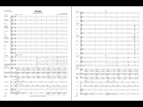 Mars (from The Planets) by Gustav Holst/arr. Johnnie Vinson