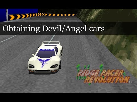 Ridge Racer Revolution - Obtaining Devil/Angel cars