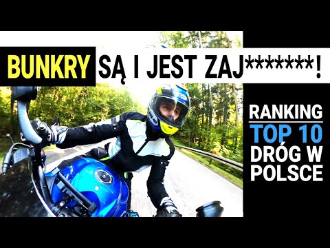 MASURIA by 4K motorcycle | Ranking of TOP 10 MOTORCYCLE Roads in Poland #5